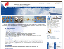 Tablet Screenshot of huangyie.com.tw